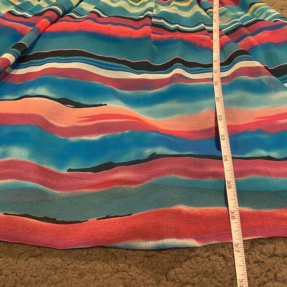 Phool Dress Size Large MIDI Peasant Colorful - Picture 14 of 14